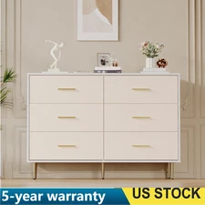 Modern Dresser for Bedroom Slim Drawer Dresser Wooden Chest Storage Organizer