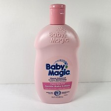 Baby Magic Gentle Baby Lotion Original Baby Scent Hypoallergenic 16.5 Oz See Pic