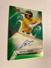 2025 Bowmans Best Shotaro Morii Athletics-COLR MATCH AUTO /99