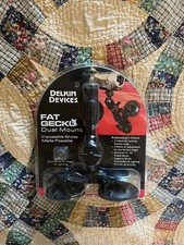 Delkin Devices Fat Gecko Dual Suction Mount For DSLR 8 Lbs Load Capacity