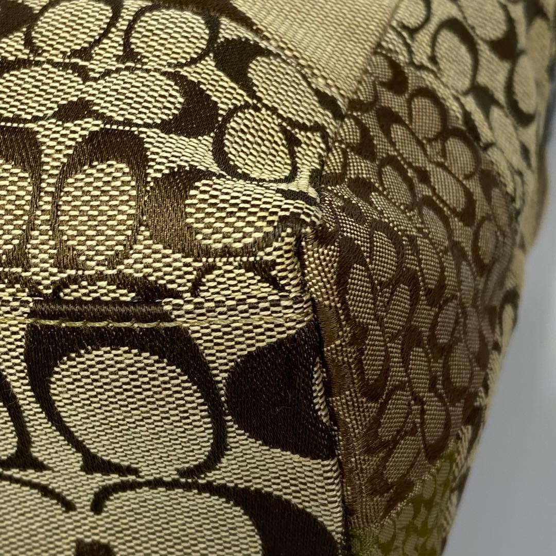 coach Patchwork Accessory Pouch Signature - image 7