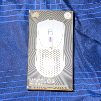 Glorious Model O 2 Wireless Optical Gaming Mouse 26K DPI RGB 6-Button White