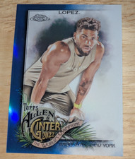Rad Lopez 2022 Topps Allen & Ginter Chrome Blue Refractor #194 #'ed /150