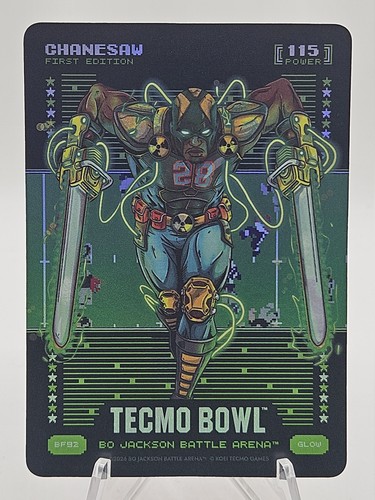 2026 Bo Jackson Battle Arena Tecmo Chanesaw Devon Achane Glow