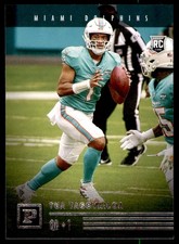 2020 Panini Chronicles #PA-2 Tua Tagovailoa Rookie Miami Dolphins RC Card. rookie card picture