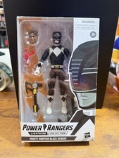 Power Rangers Lightning Collection Mighty Morphin Black Ranger Action Figure