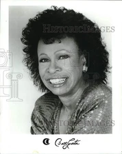 1989 Press Photo Betty Carter, jazz singer and songwriter. - pip18688
