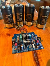  NEW Adcom GFA-555 amplifier upgrade preamp board and kemet upgraded capacitors.