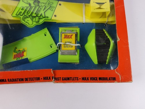Vintage 1978 Incredible Hulk offizieller Utility Gürtel komplett mit Box Remco Marvel - Bild 5 von 24