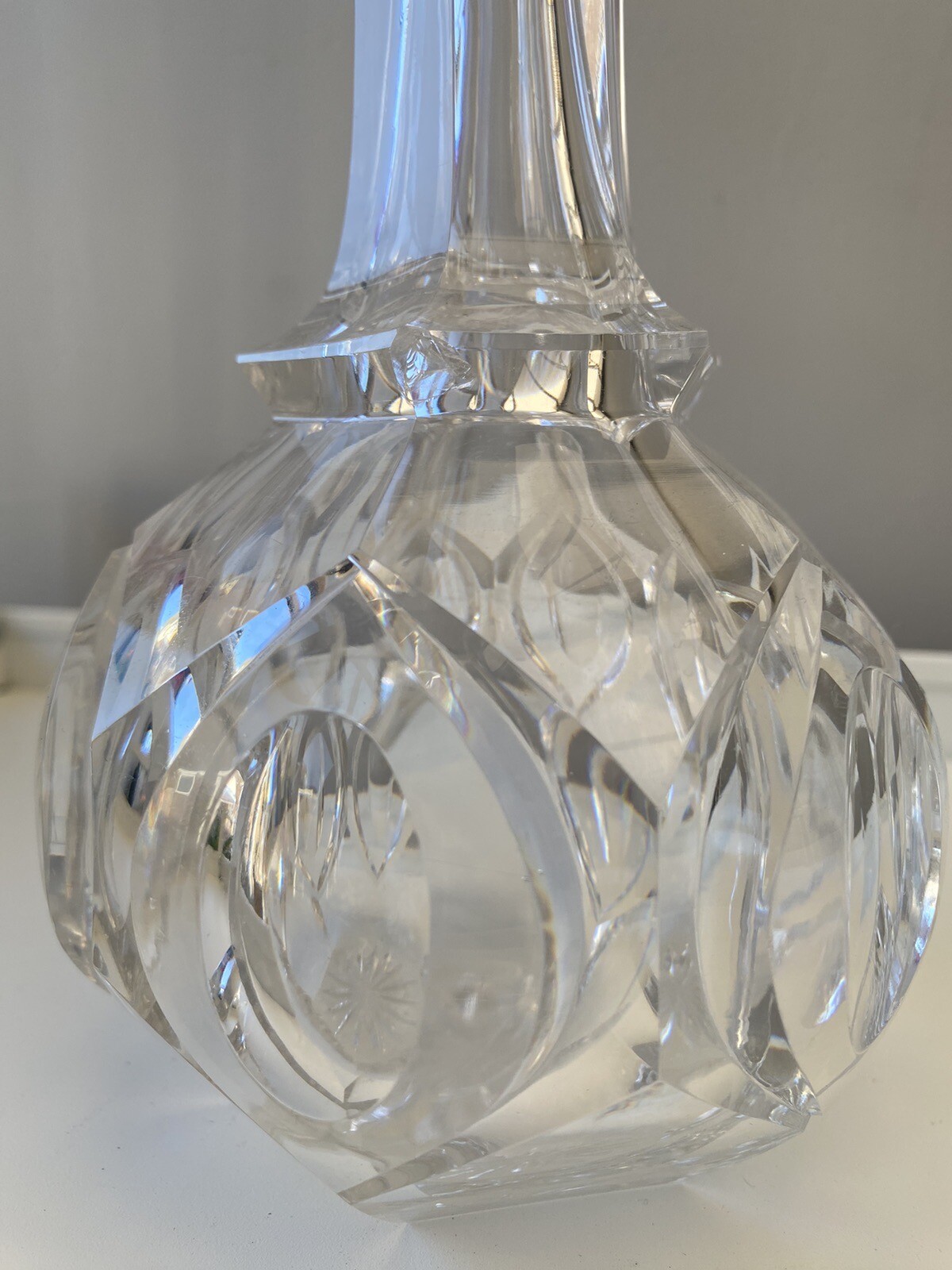 Antique Victorian quality cut glass decanter eBay