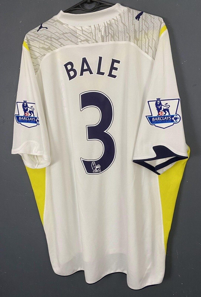 ウェア Tottenham Hotspur FC #3 Bale MEN BALE 3 TOTTENHAM HOTSPUR 2009/2010 SOCCER FOOTBALL SHIRT