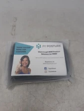 FY Posture Corrector Brace Adjustable Back Support for Men & Women Black Unisex