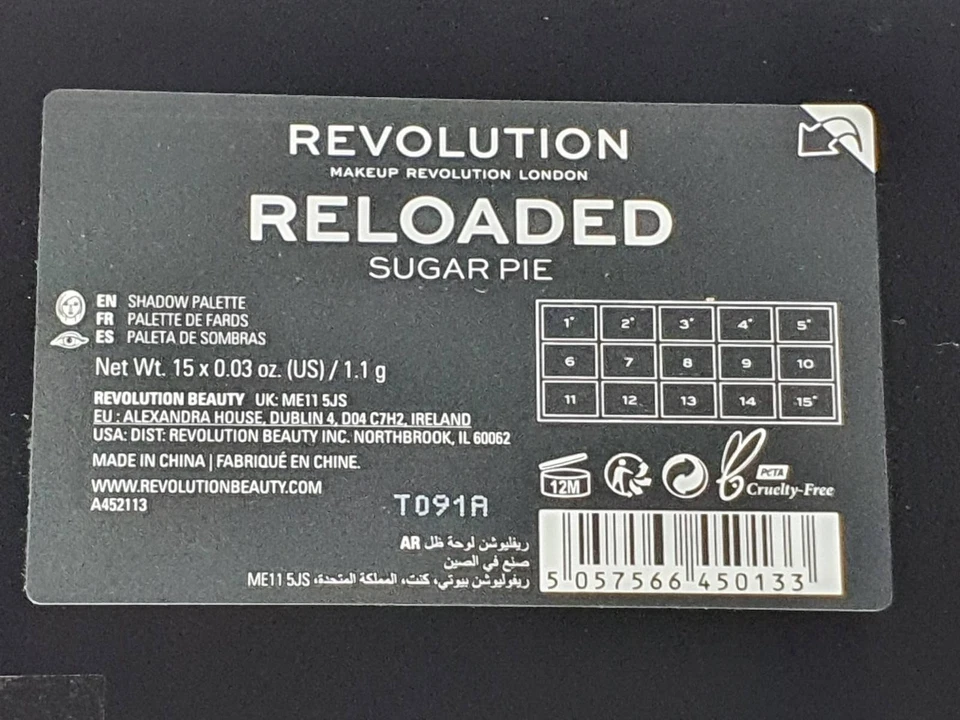 Revolution RELOADED Sugar Pie Lidschatten - Bild 3 von 4