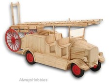 Match Craft Fire Engine circa 1930 Matchstick Kit (11541)