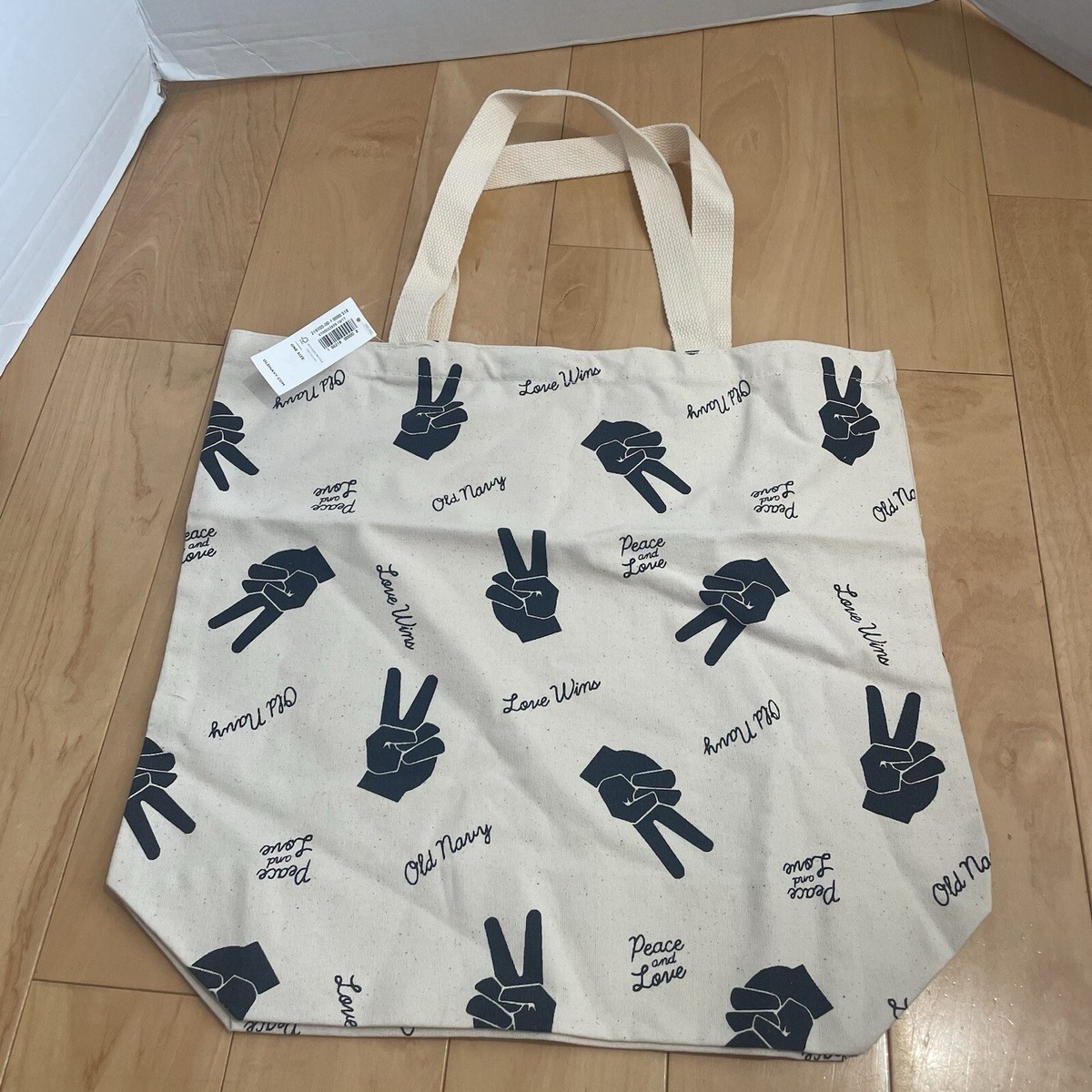 NWT Old navy canvas tote bag | eBay