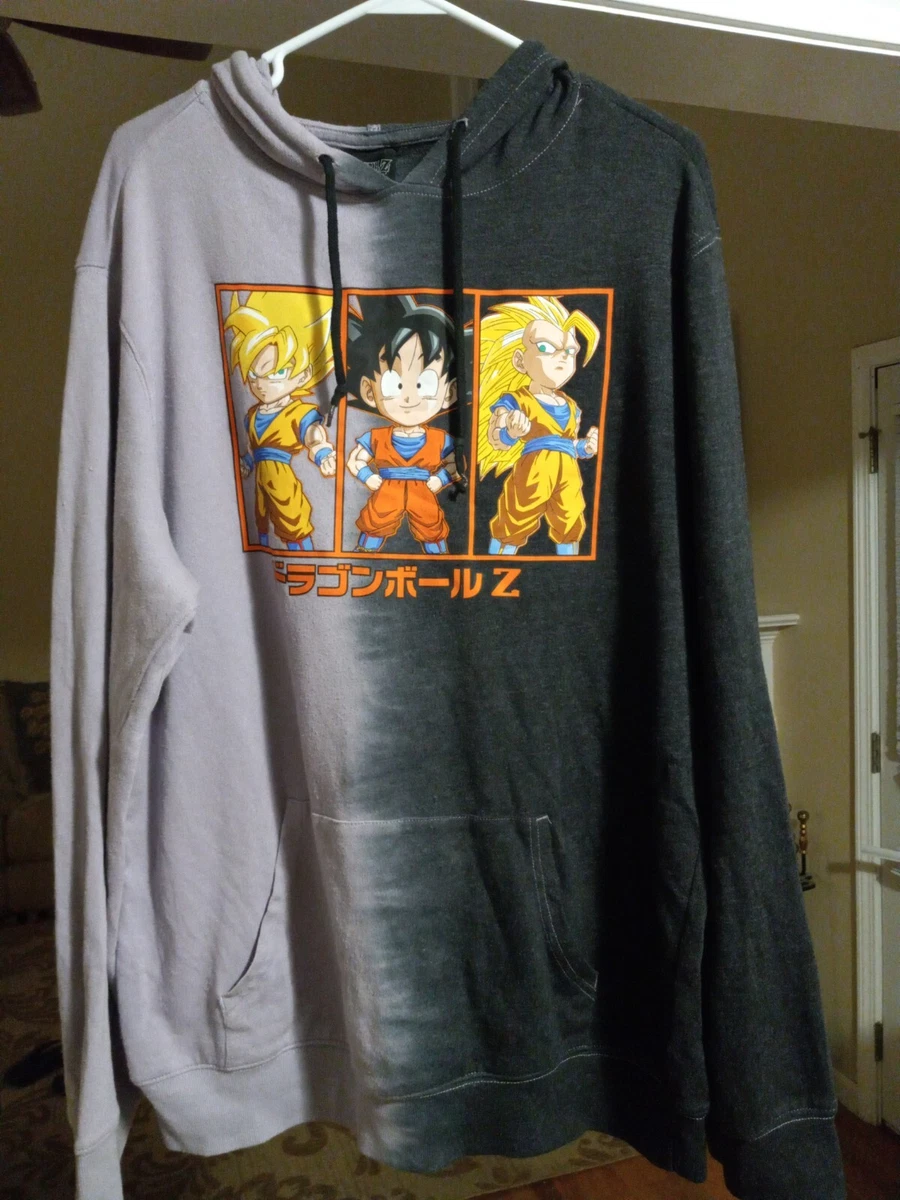 Vintage Dragon Ball Z Pullover Hoodie XL eBay