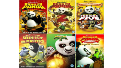KUNG FU PANDA ULTIMATE COMPLETE COLLECTION DVD 1 2 3 456 Movies ...