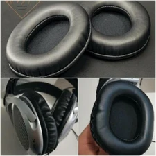 Oval Ellipse Egg Shape Soft Leather EarPads Foam Cushion For Koss UR40 Headphone