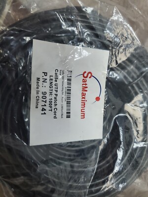 Cat 5e  Patch Cord Network Cable Ethernet LAN RJ45 UTP  100 Ft