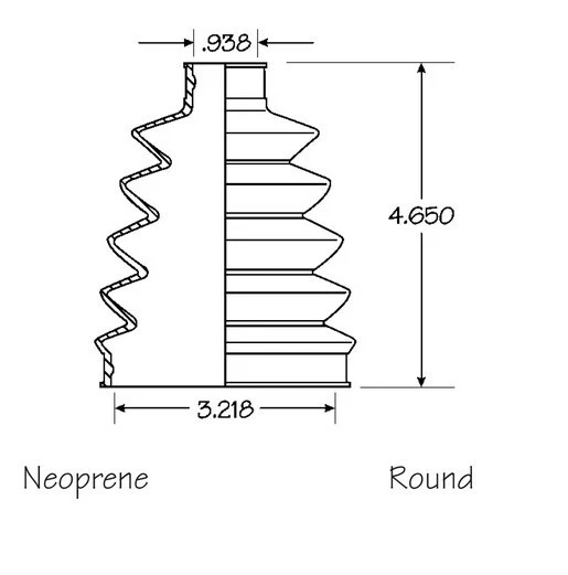 Kit de reparación de arranque CV delantero exterior para Mitsubishi Eclipse 1995-2005 (ver gráfico) Foto 4 de 4