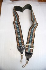 Vintage camera shoulder strap woven retro Original for Canon Pentax Nikon Etc
