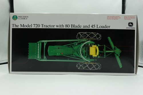 ERTL 15165 THE MODEL 720 JD TRACTOR WITH 80 BLADE AND 45 LOADER 1:16 SCALE N.I.B - Picture 5 of 6