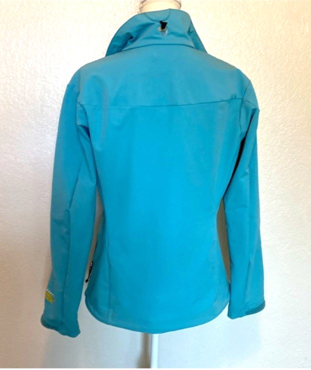 Mountain Hardware Womens Softshell Turquoise Full… - image 3