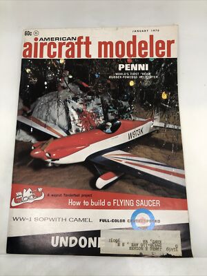 American Aircraft Modeler Magazine January 1970