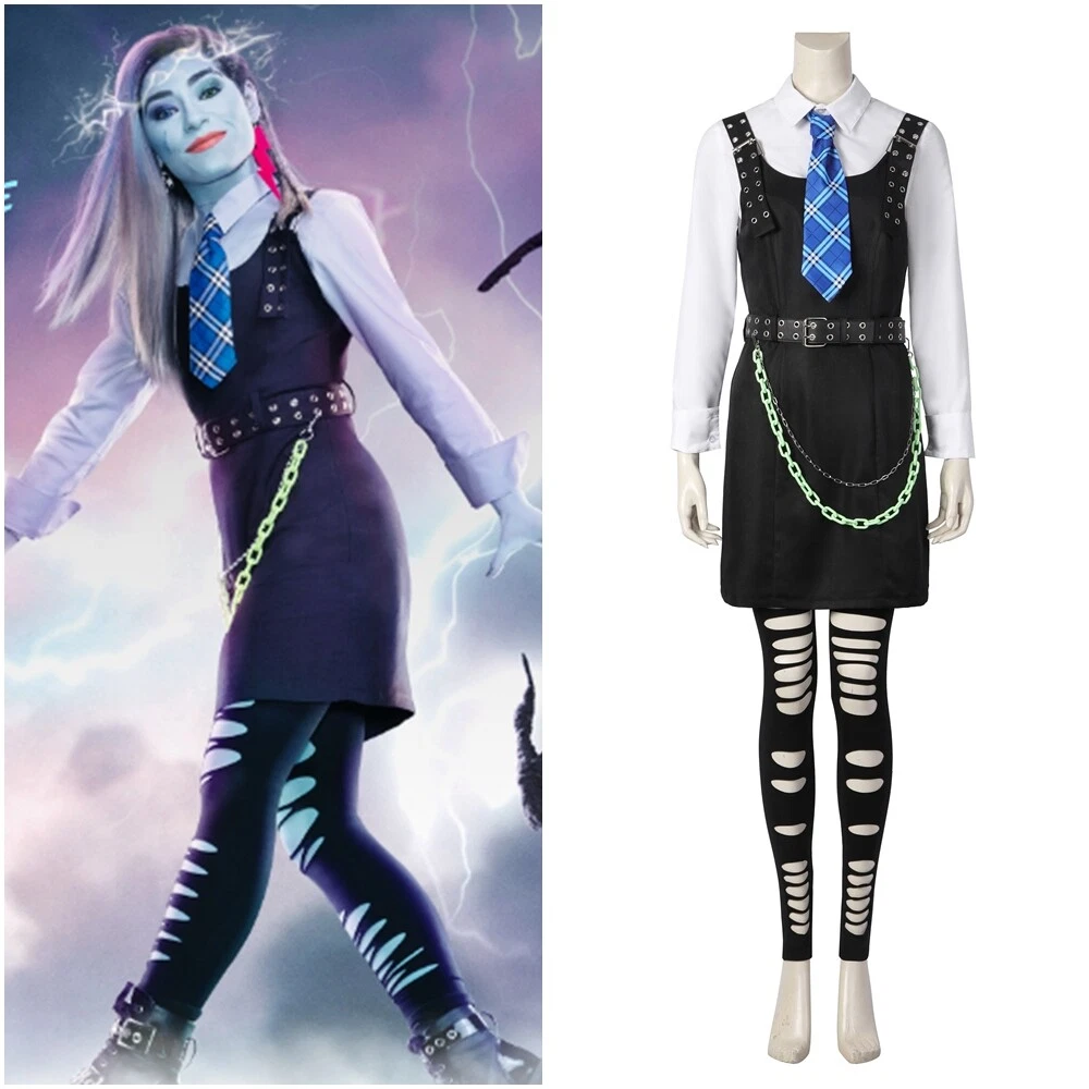 Monster High Frankie Stein Costume Cosplay Suit Handmade