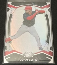 Juan Soto 2021 Panini Chronicles Certified Baseball No. 17