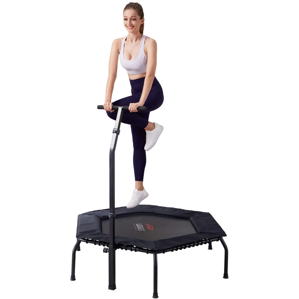 Leikefitness Profesional Gimnasio Entrenamiento 50" Fitness Trampolín Entrenador Cardio Exer Foto 2 de 4