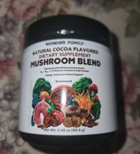 Mushroom Powder Blend ~ Mushroom Cocoa for Sleep, Energy, Immunity with Shiitake