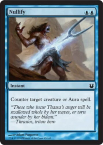 4x Nullify ~ Lightly Played Born of the Gods MTG Magic x4 4 UltimateMTG Playset - Picture 1 of 1