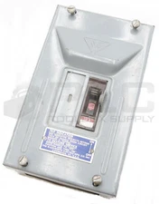 WADSWORTH ELECTRIC MFG. C-638 CIRCUIT BREAKER ENCLOSURE 40A MAX