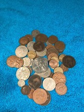50 old english coins good mix