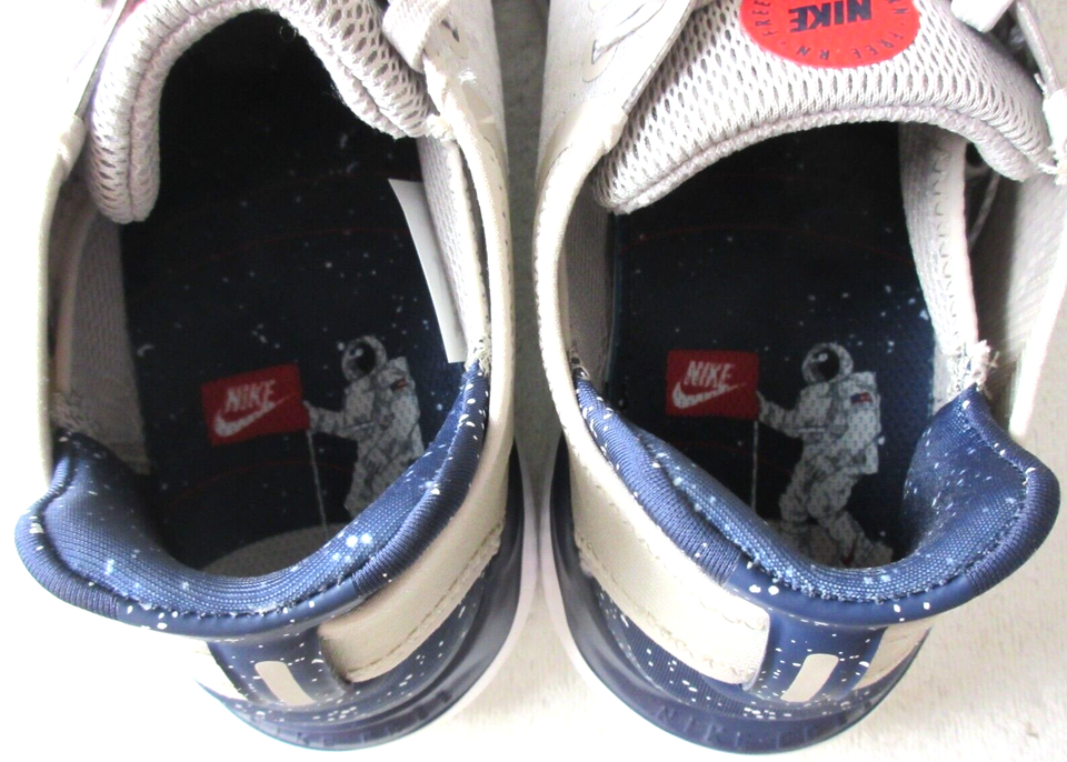 Nike Men's Free RN 2018 A Moon Particle Grey Blue Running Shoes Size 11