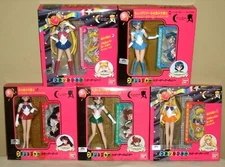 Sailor Moon S/R Petit Soldier set Mini Figures Dolls w/card BANDAI Unused NIB