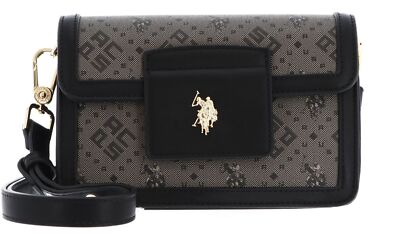 U.S. POLO ASSN. New Hampton Small Crossbody Bag Umhängetasche Black schwarz
