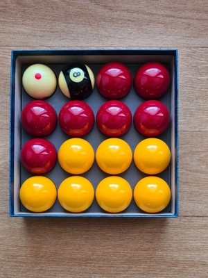 Jeu De Billes De Billard Aramith Premier - 16 Boules 50,8 Mm - Qualité Professionnelle