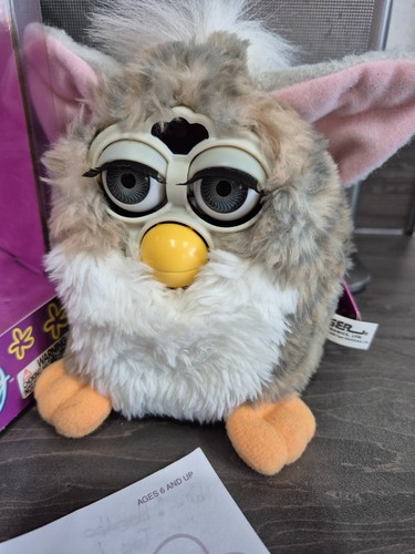 Vintage Rare Furby 1998 With Tags Original Box Model 70-800 Parts Only - Bild 4 von 11