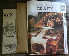 McCall  s Craft Pattern 3311 - Fall Decorations - 12 Pieces - UNCUT