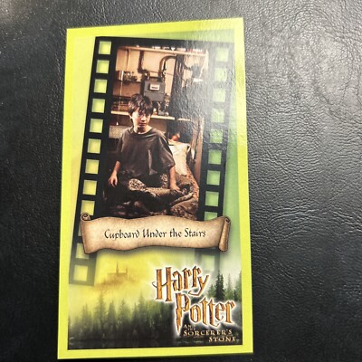Harry Potter And The Sorcerer Stone Movie 2001 #45 Cupboard Under The Stairs