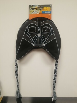 Star Wars Darth Vader Laplander Peruvian  Hat  8+ Adult New