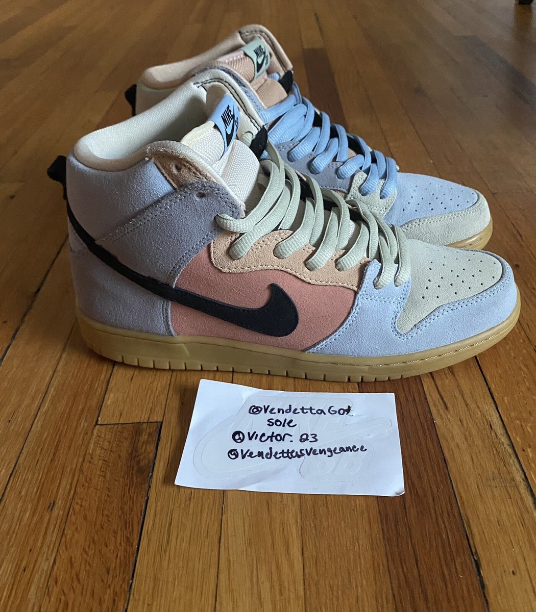 Nike Sb Dunk High Spectrum Easter Color Palette CN8345-001