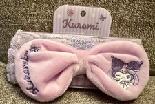 Kuromi Hair Sanrio Bath SPA Headband Hello Kitty NYC Boutique My Melody NEW