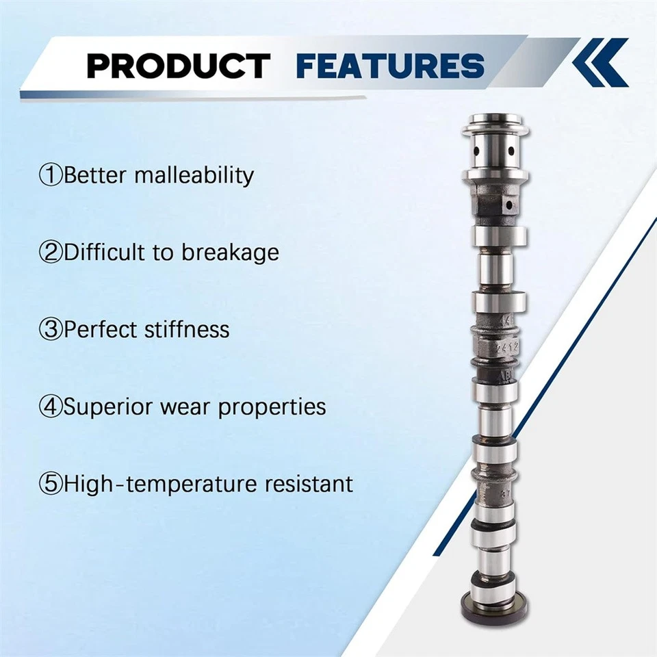 Eixo de cames de admissão lateral direita 5184380AG para Jeep Dodge Chrysler 2011-2020 3.6L - Imagem 3 de 4