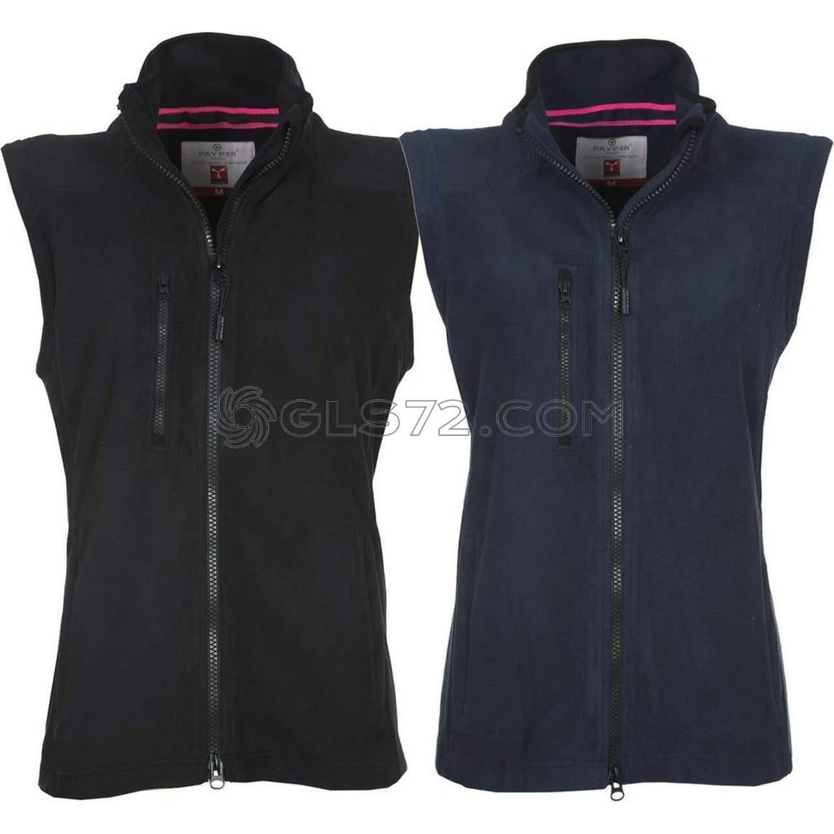 Gilet donna in pile con cerniera Classic red | Russell