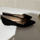 Mix No. 6 Women’s Black Suede Pointed Toe Slip-On Flats US 9.5 — photo 2