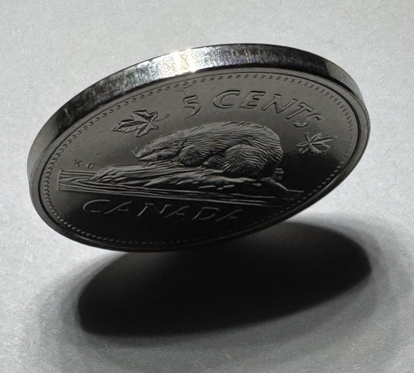 1952-2002-P Canadian Nickel 5cent Coin 50th Golden Jubilee QEII