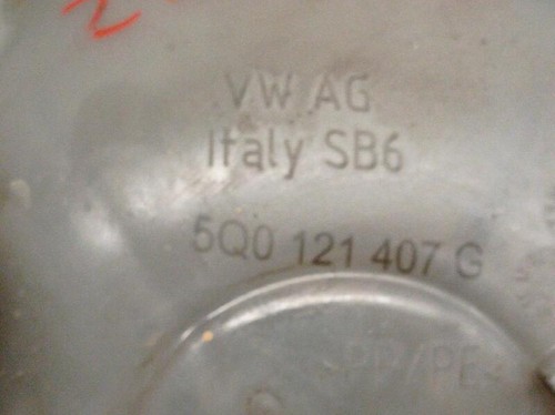 5Q0121407G ausdehnungsgefäß AUDI A3 LIMOUSINE 8VS 8VM 1.6 TDI 2013 5582347